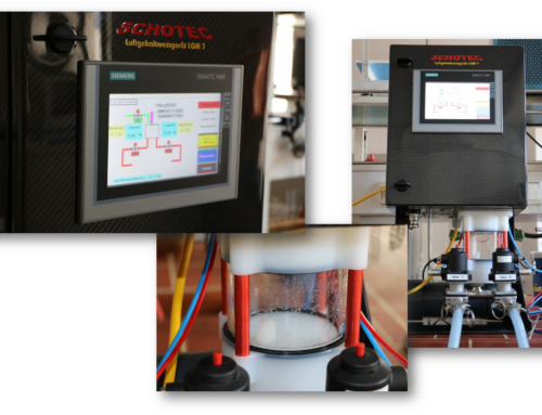 Air content analyzer from SCHOTEC